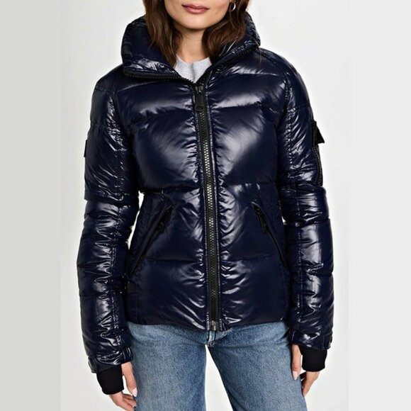 SAM. Women's Dark Marine Freestyle Puffer Down Jacket Size XS (MSRP $395) - Picture 1 of 11